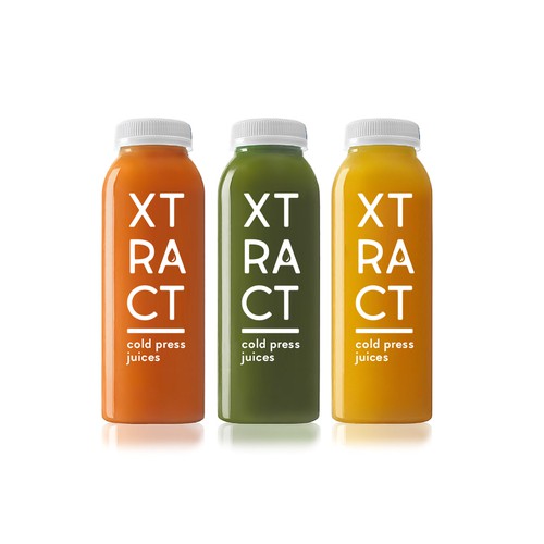 Design logo for Xtract Cold Press Juices