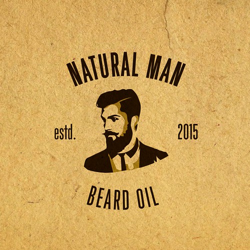 Fuse the Classical American man with the Modern bearded man for Natural man beard oil.  