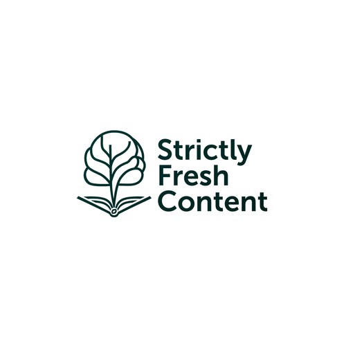 Logo Design for Strictly Fresh Content