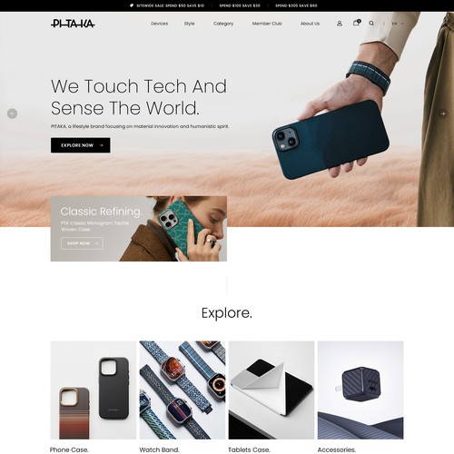 PITAKA Web Design 