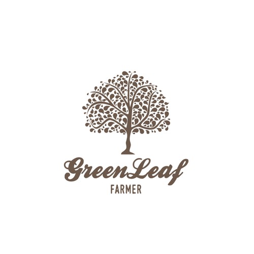 GreenLeaf Farmer Logo