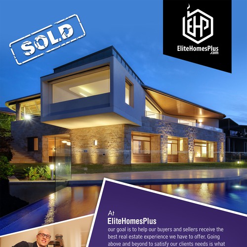 Advertisement Design for EliteHomesPlus