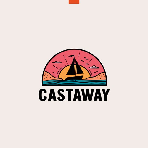 Castaway - Logo for Startup Clothing Line