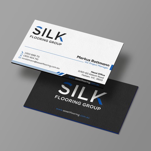 Silk Flooring Group Business Card