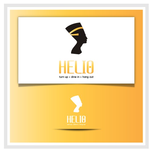 logo for Helio Cafe Logo Design