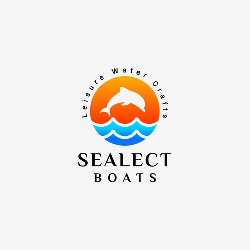 logo concept for boats company