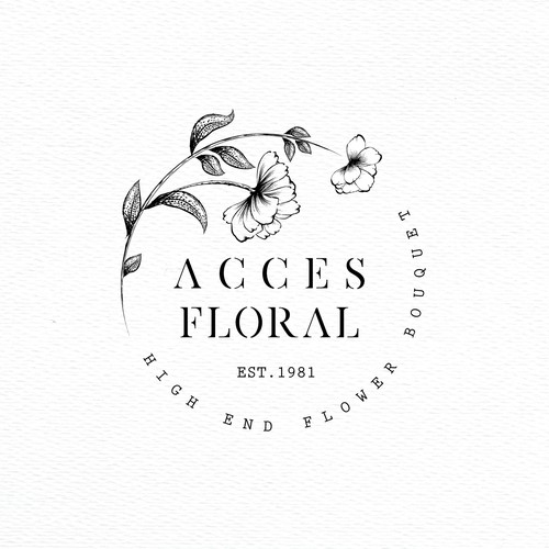 Logo for flower distribution