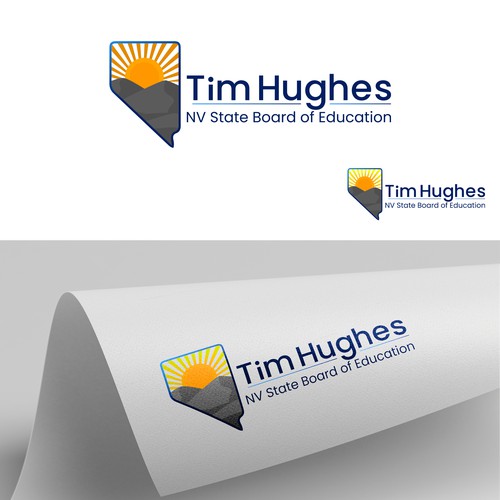 Logo Concept for Tim Hughes NV State Board of Education