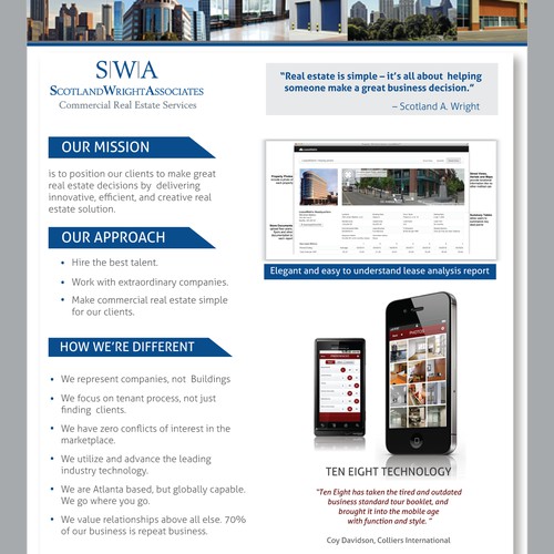 business or advertising for Scotland Wright Associates
