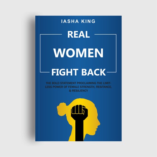 Book Cover Concept named Real Women Fight Back