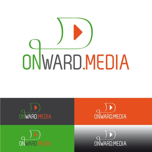 Onward Media Logo Design