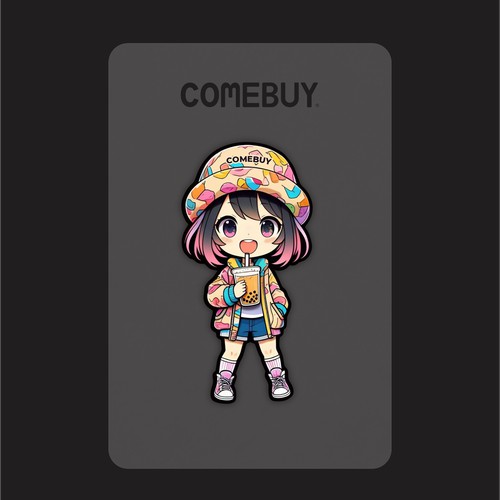 Boba Babe: Chibi Character Design for Bubble Tea