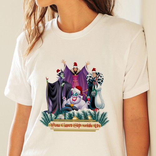 Disney Witches Christmas T-Shirt