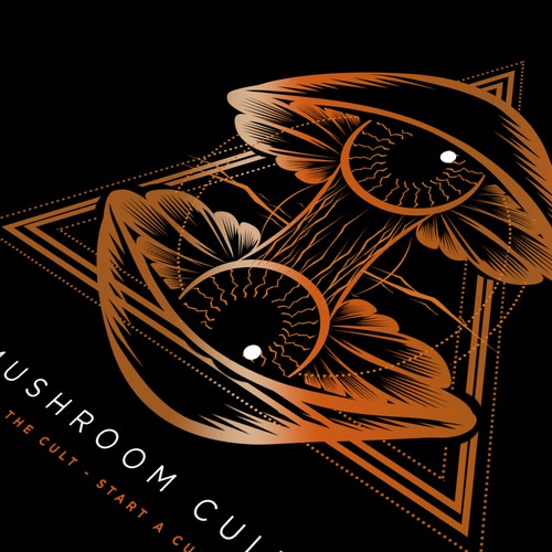 Edgy Logo & Branding Design for Mushroom Cult