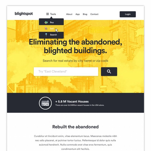 BlightSpot Real Estate Website