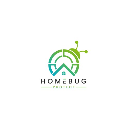 HomeBug Protect Logo Design
