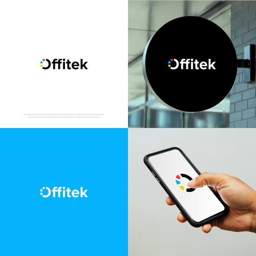 Design a techy logo for new office