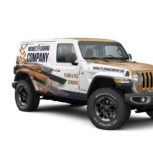 Flooring Jeep Wrap Design