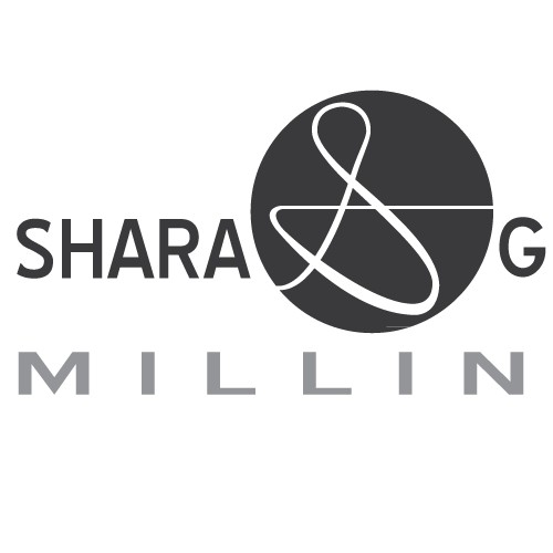 Classic yet modern logo for Shara Gillahan Millinery