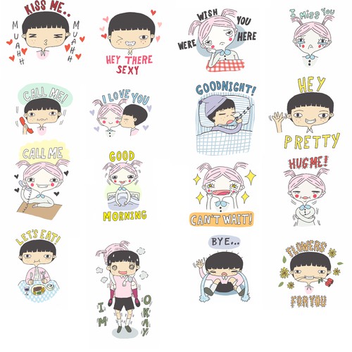 funny stickers