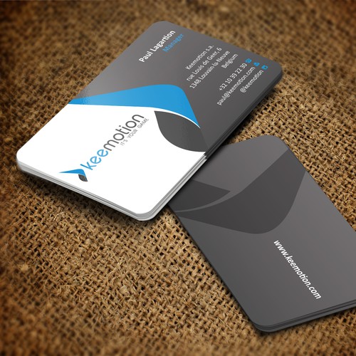 Create stunning Business cards for Keemotion