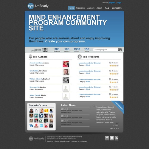 Mind enhancement community site