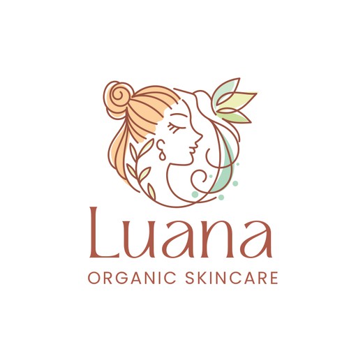 Organic skin care logo