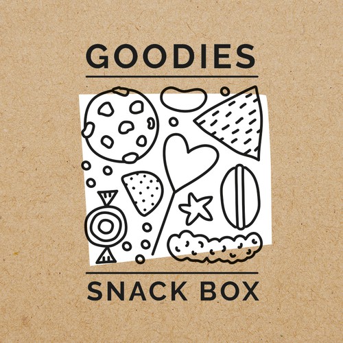 Cookies vector illustration logo design