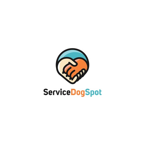 Logo for Service Dog Spot