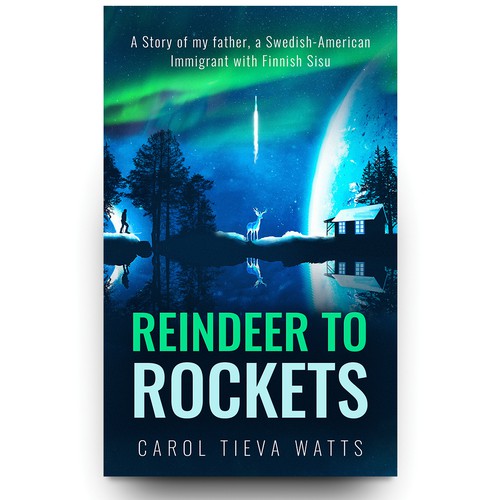 Reindeer to Rockets - Book Cover Design