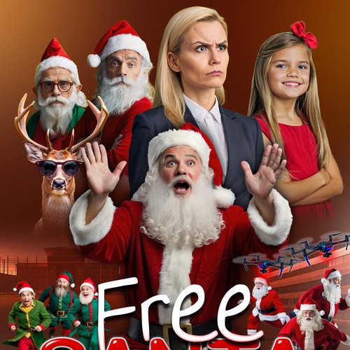 Free santa Poster