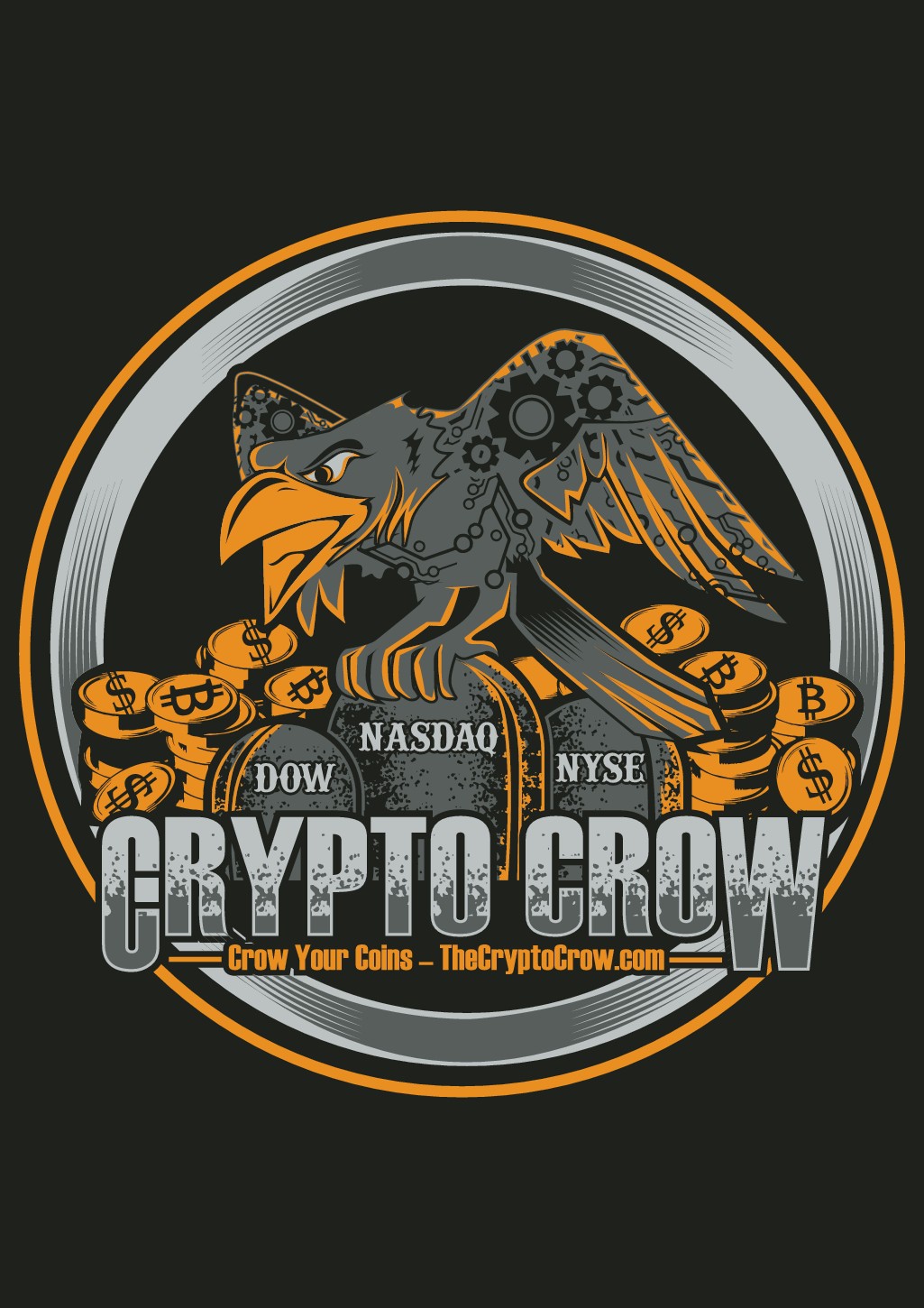 Youtuber: Crypto Crow - Merch Line You Can Grow With