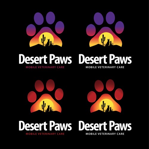 Desert paws logo winner