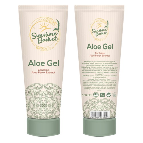 Aloe gel - Sunshine basket