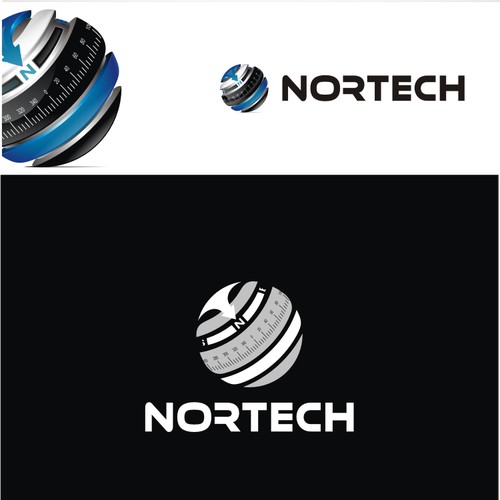 3D Logo For 'NORTECH'