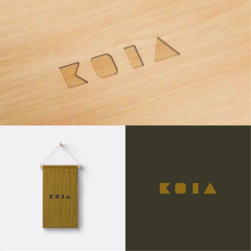Wordmark logo for KOIA