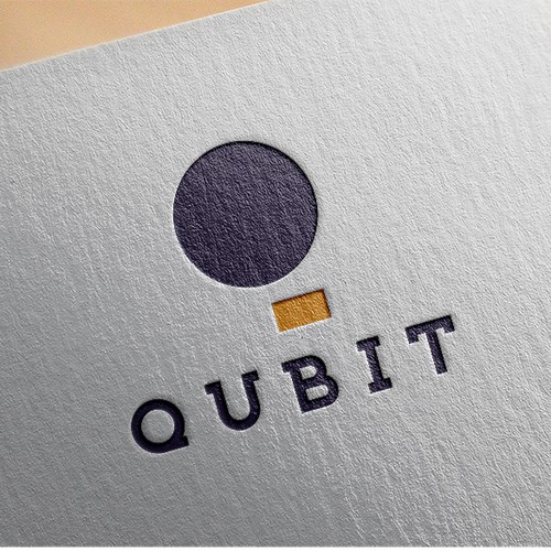 Create the brand design for qubit, a cutting edge software consulting company