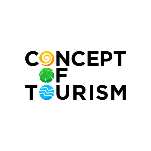 Concept of Tourism logo