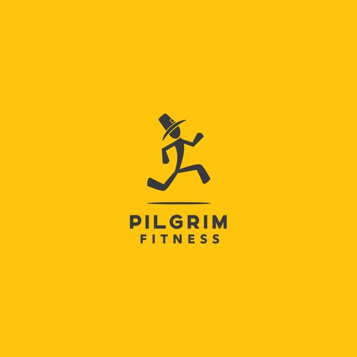 Dynamic and eye-catching fitness logo