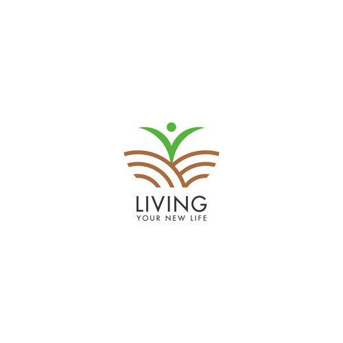 Modern creative logo,Living your new life