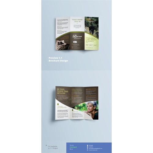 Trifold Brochure Design for Barton