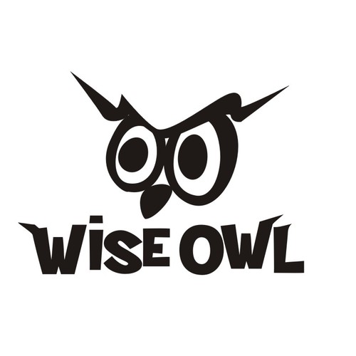 Create a capturing owl illustration-logo for Wise Owl Offroad Workshop Lifestyle Electrical Products