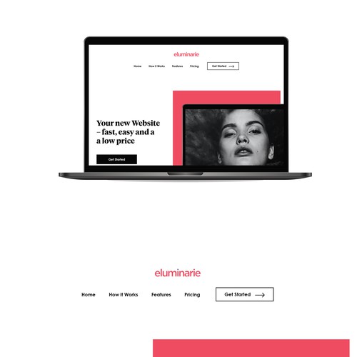 Clean, Elegant and Modern UI Website Design