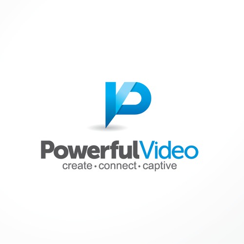 Help Powerful Video with a new logo and business card