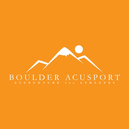 Bold Mountain Logo for Sports Medicine Acupuncture Practice!