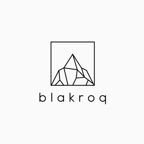 blakroq - stone peak logo