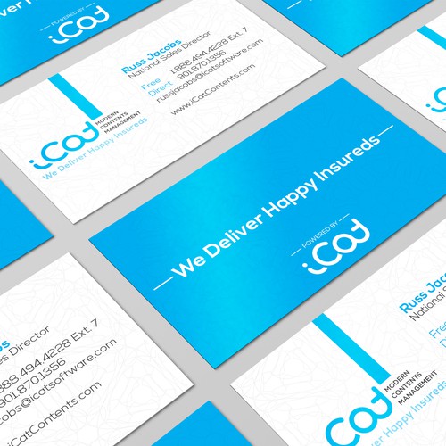 Business Card concept for software company