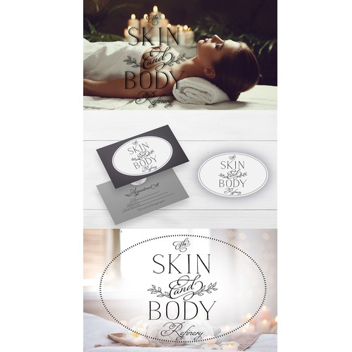 Luxury spa logo design