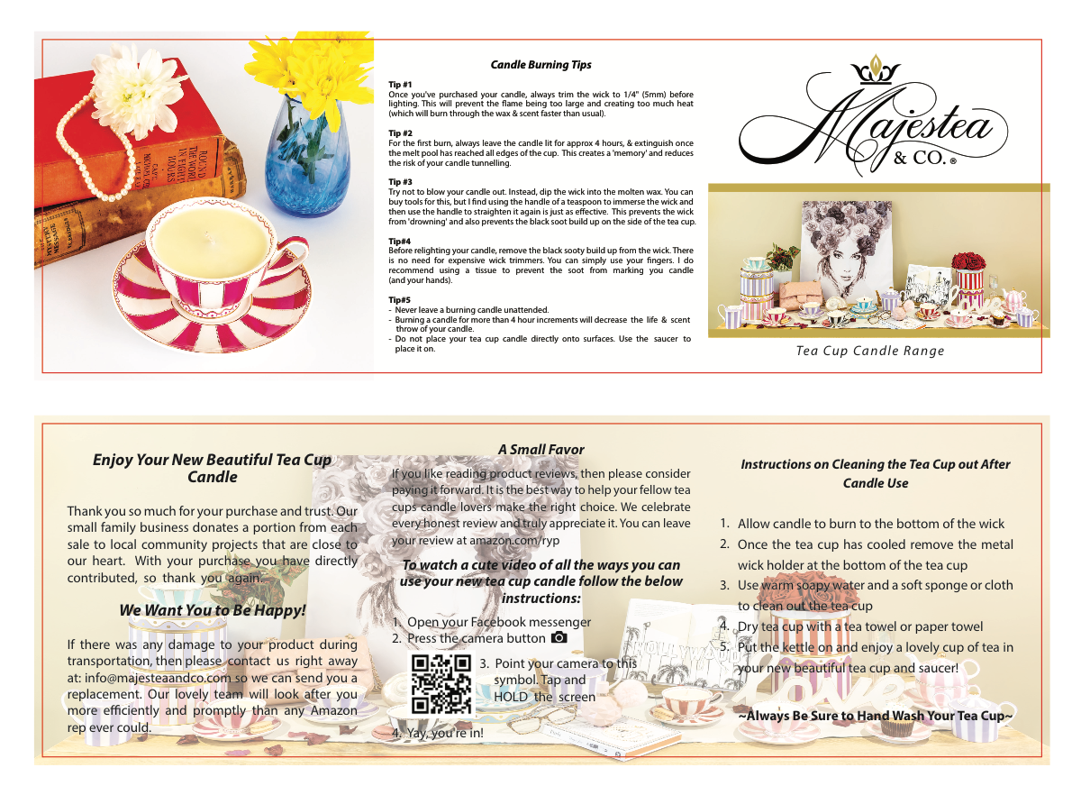 Majestea and Co Brochure