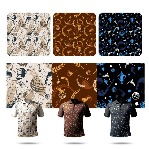 Luxury Golf Shirts Pattern Designs for a Luxury Brand